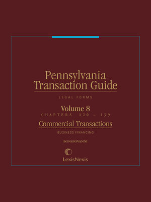 cover image of Pennsylvania Transaction Guide: Legal Forms